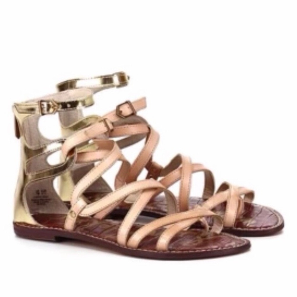 Sam Edelman Gold Gladiator Sandal